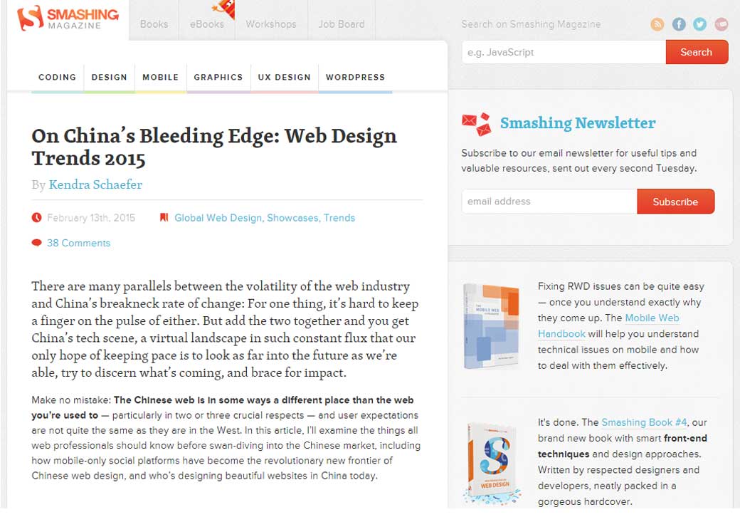 Etat du web en Chine