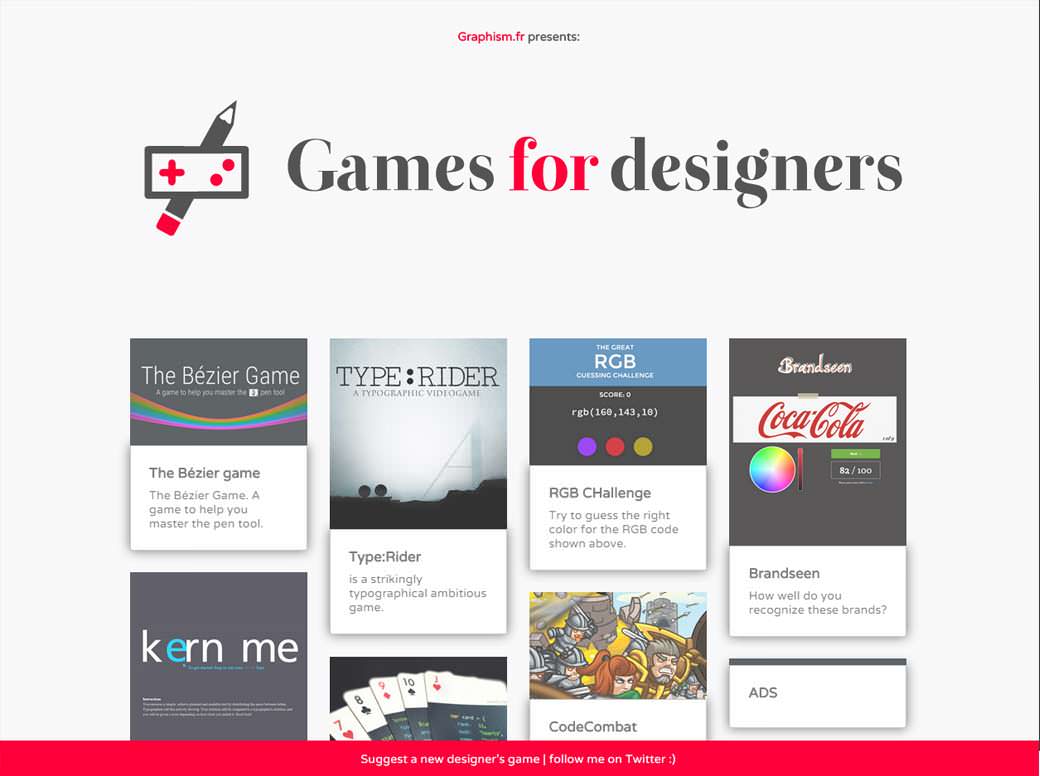 Games for designers