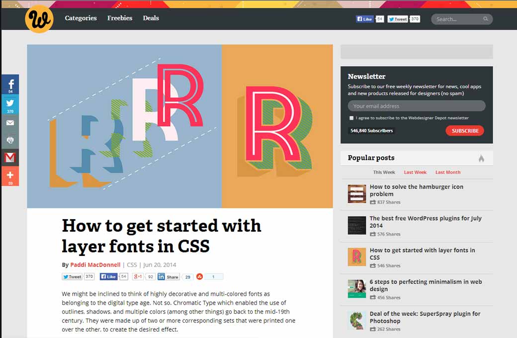 How to get started with layer fonts in CSS