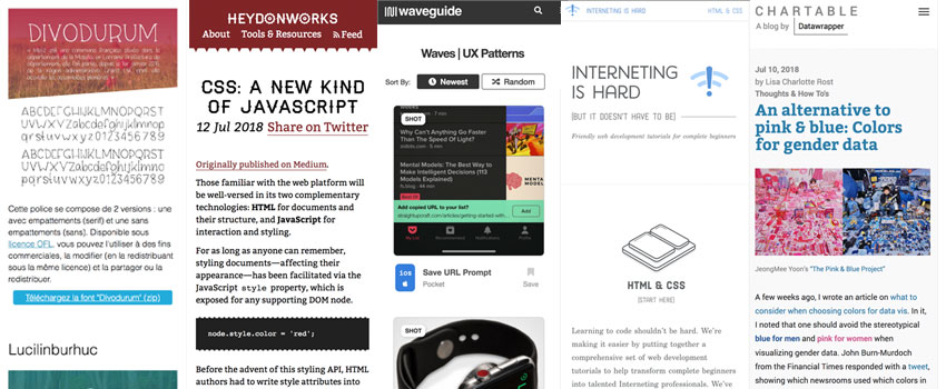 La semaine en pixels – 15 Juillet 2018