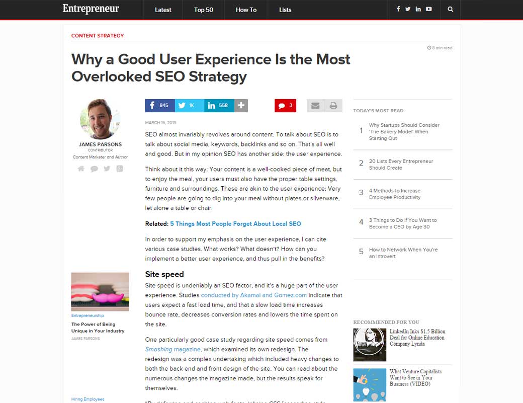 Why a Good User Experience Is the Most Overlooked SEO Strategy