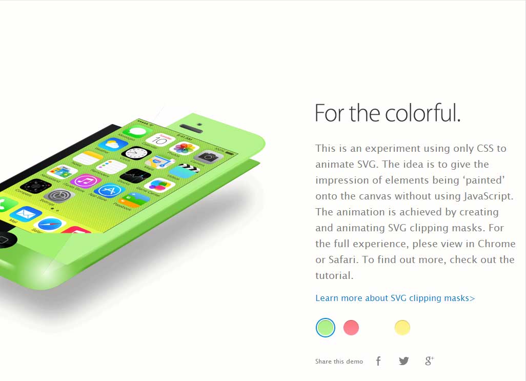 Animating SVG With Clipping Masks and CSS